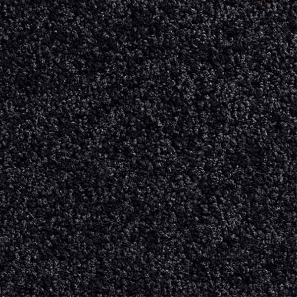 Droogloopmat Twister op rol Zwart