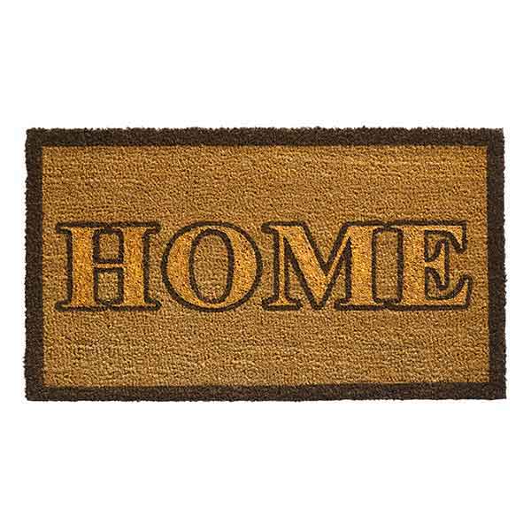 Kokosmat Ruco Glitter Home Deurmat Gold Kokosmat Ruco Glitter Home Deurmat Gold