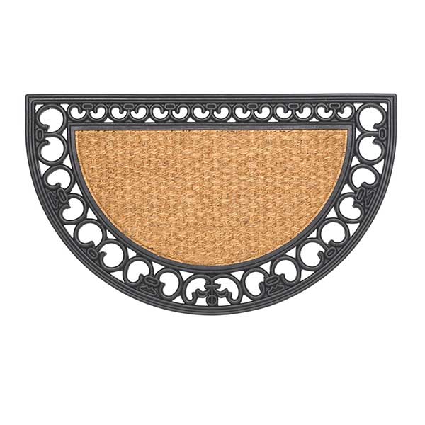 Kokosmat Boucara Welcome Halfround Kokosmat Boucara Welcome Halfround