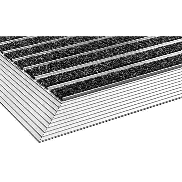 Deurmat Profi line Borstelmat Oplooprand