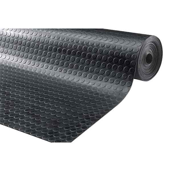 Noppa rubbermat op rol