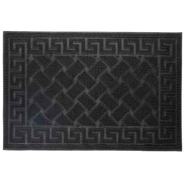 Deurmat Pinmix Wave Rechthoek