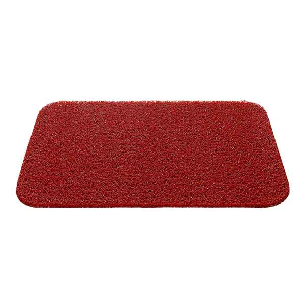 Deurmat Curly Spaghettimat Rood