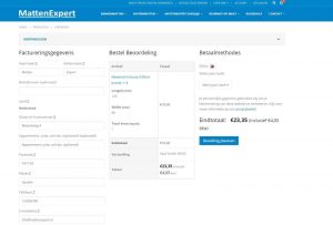 Deurmat op maat - gegevens