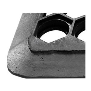 Rubbermat oplooprand