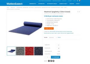 Buitenmat op maat bestellen