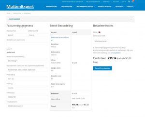 Kokosmat op maat bestellen