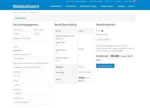 Buitenmat op maat bestellen