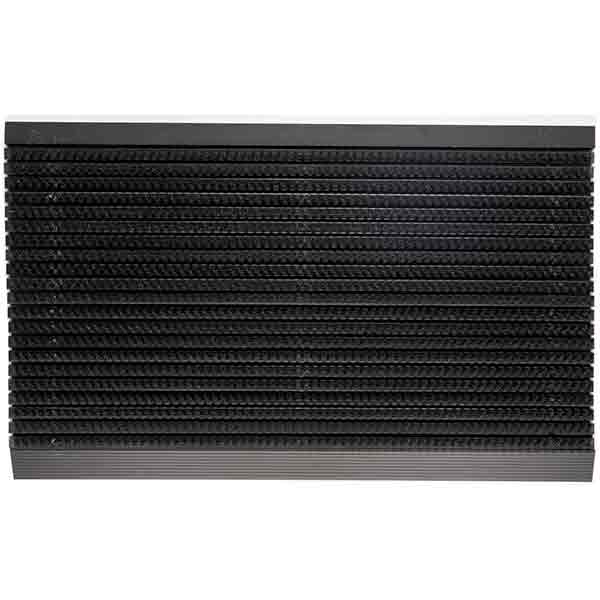 Borstelmat Outline Zwart Borstelmat Outline Zwart