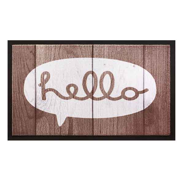 Schoonloopmat Image Hello