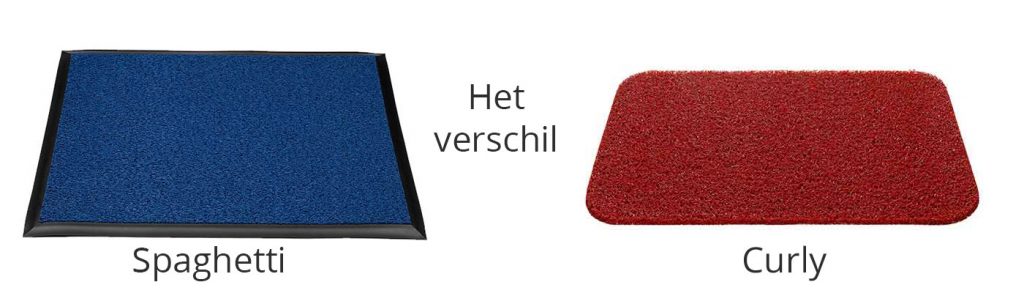 Verschil tussen Curly en Spaghetti
