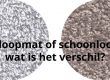 Droogloopmat-vs-schoonloopmat